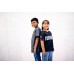 JERSEY GRIS RAYADO INFANTIL 2025